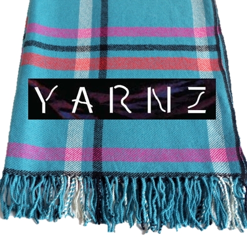 【YARNZ】14AW/ヤーンズ Double Window Pane/ダブル ウィンドーペーン・カシミアとウール・カシミヤ ストール 大判　厚手のチェック/ヤーンツ★送料無料