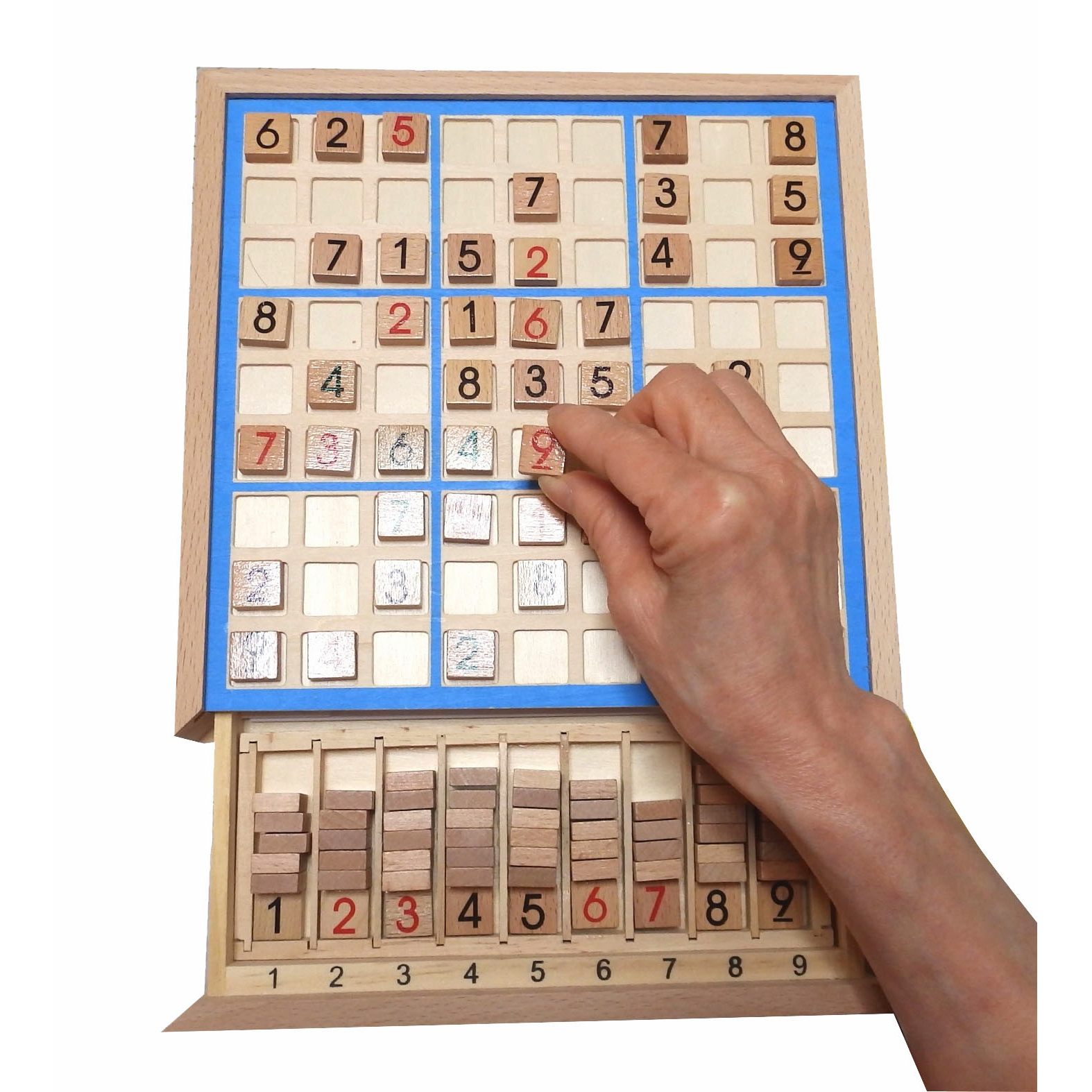 ワクワクする脳トレ 木製ナンプレゲーム