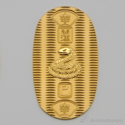 純金 令和七年巳年祈念 吉祥純金巳年小判・大