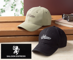 サルーンエクスプレス 刺しゅう入りキャップ同サイズ2色組 / SALOON EXPRESS