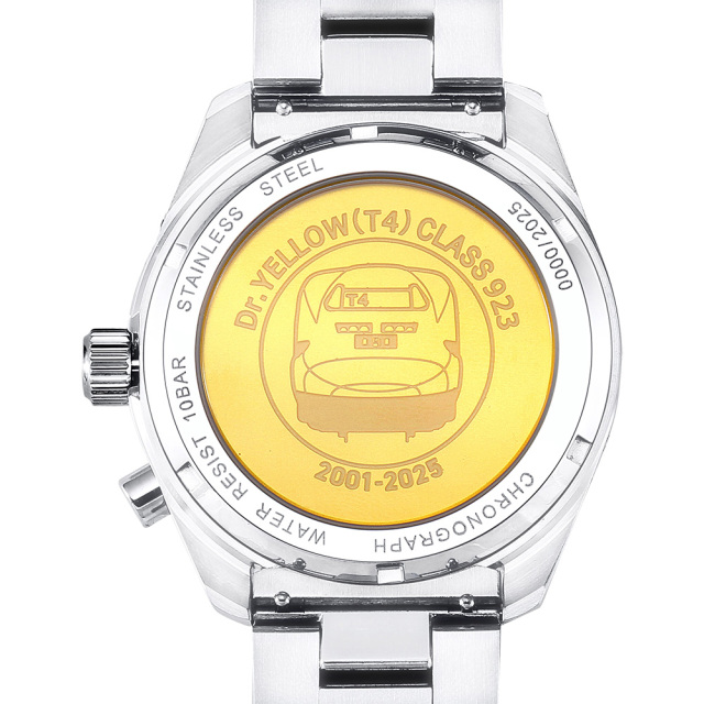 ドクターイエロー　アートクロック 数量限定】2025年 引退記念 923形ドクターイエロー（T4） アート