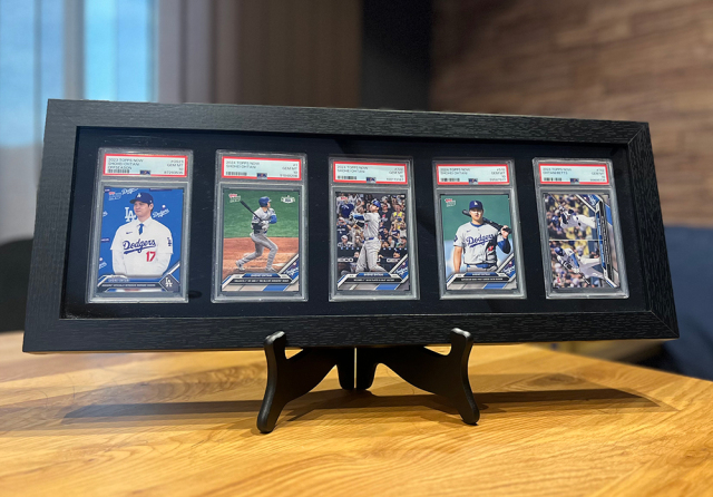 大谷翔平 PSAランク10 米国 Topps社 プレミアムカードコレクション 額装