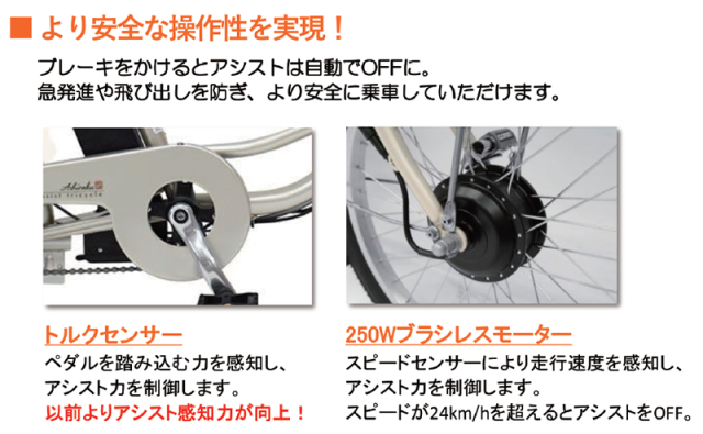 ロータイプ電動アシスト三輪自転車