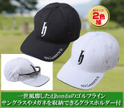 ディジェイホンダゴルフ ポンチローマCAP2色組 / DJHONDA GOLF