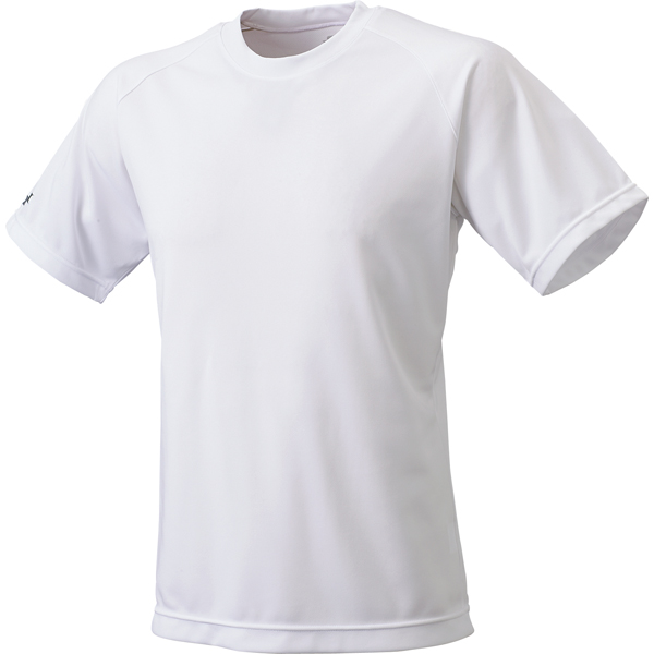 エスエスケイ SSK bt2250 クルーネックTシャツ 半袖 シャツ 練習着 Sサイズ ホワイト 野球 野球用品