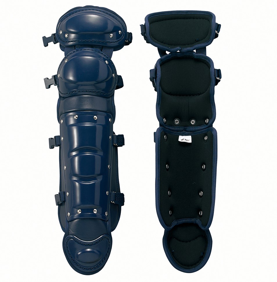 エスエスケイ SSK 少年硬式用レガーズ ダブルカップ キャッチャー レガース 防具 ジュニア ネイビー 野球 野球用品 送料無料 ckl5300