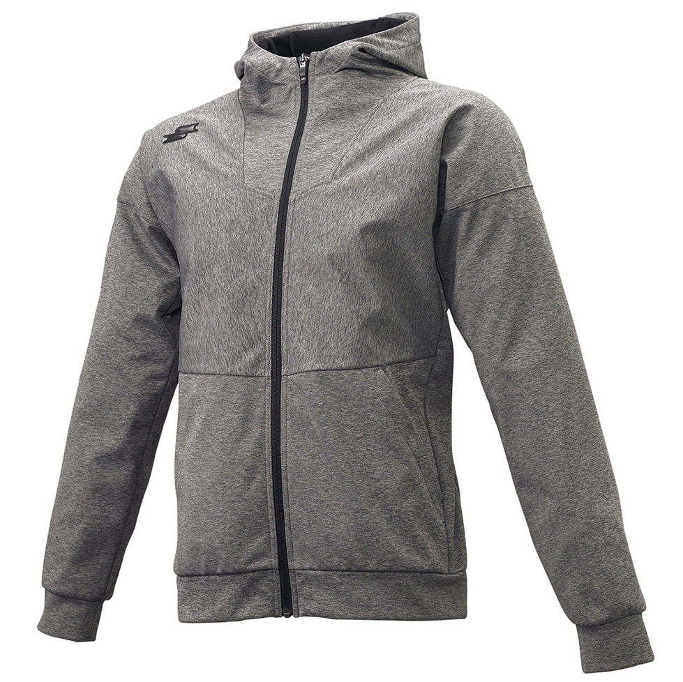 エスエスケイ 長袖フルZIPボンディングスウェットシャツ　DRF024