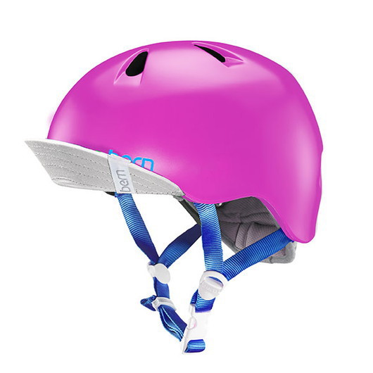 bern バーン ヘルメット キッズ NINA BE-VJGSPNKV Satin Hot Pink