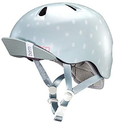 bern バーン ヘルメット キッズ NINA BE-VJGSSPV Satin Seaglass Polka Dot