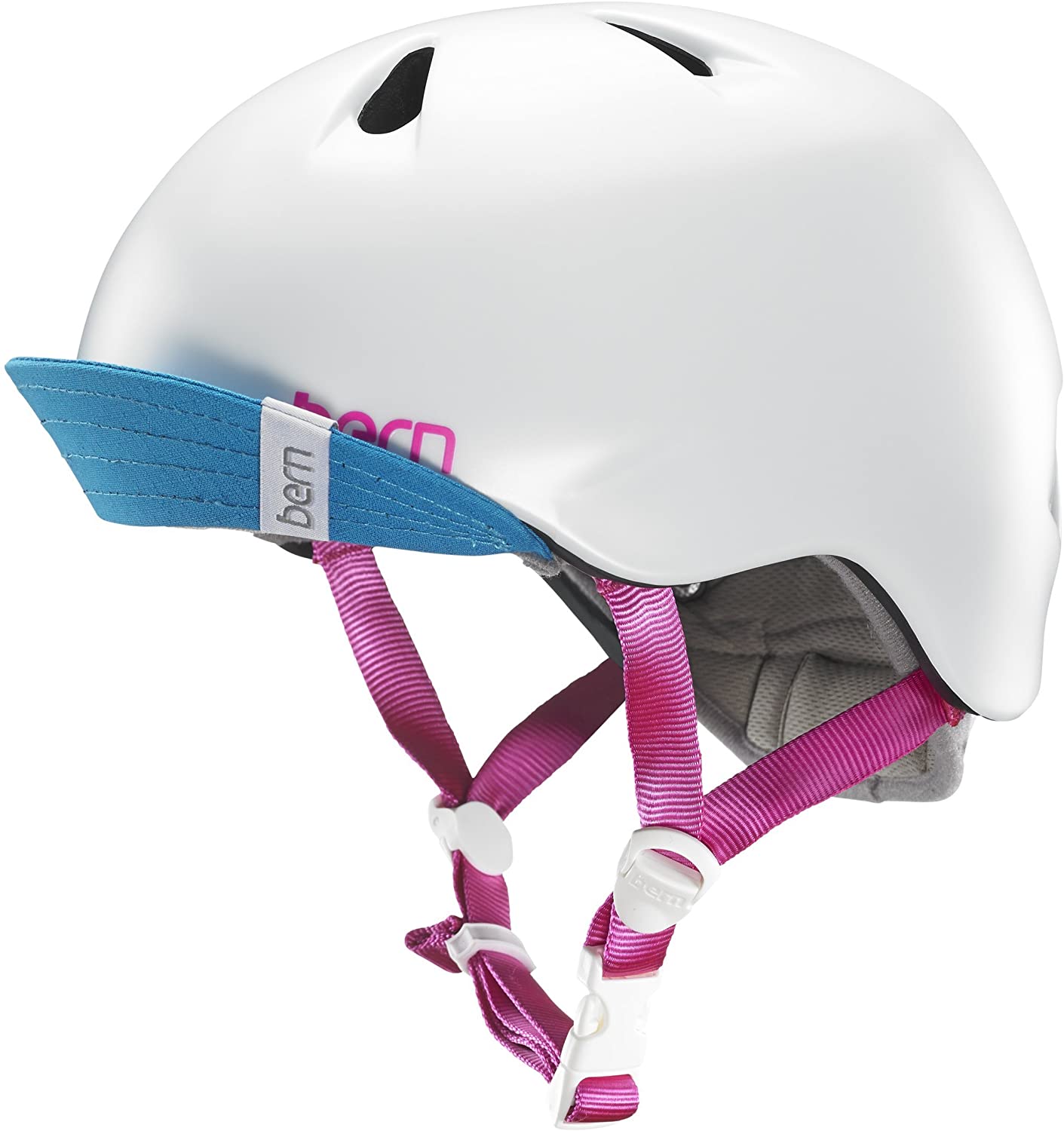 bern バーン ヘルメット キッズ NINA BE-VJGSWTV Satin White Visor