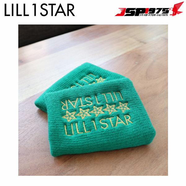 【リルワンスター】Lill one STAR五つ星リストバンド22 グリーン