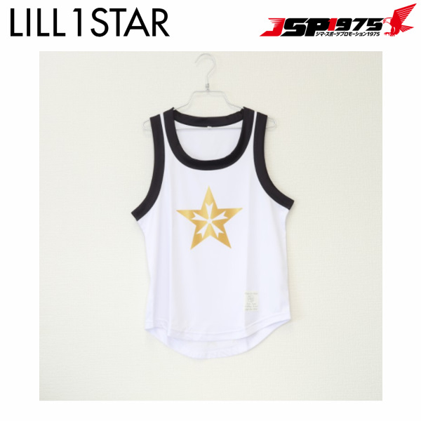 【リルワンスター】Lill one STAR ドライワンスタータンクトップ ホワイト