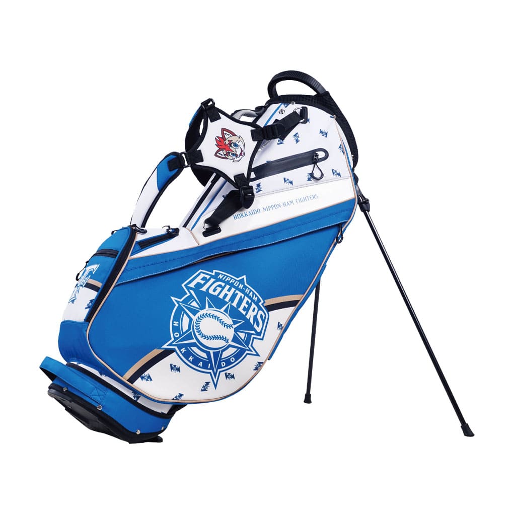 レザックス 北海道日本ハムファイターズ 　9.5型スタンドバッグ 　ゴルフ　2021年モデル