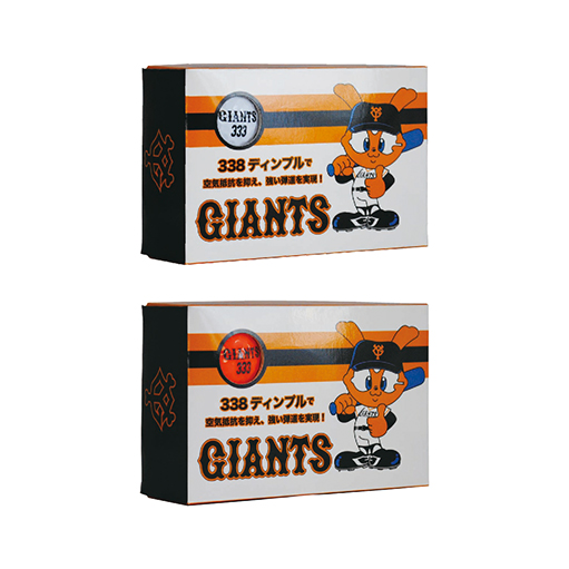 レザックス 読売ジャイアンツ ゴルフボール ６個入り ゴルフ ボール オレンジ プロ野球 球団 グッズ ギフト プレゼント ygba-7751