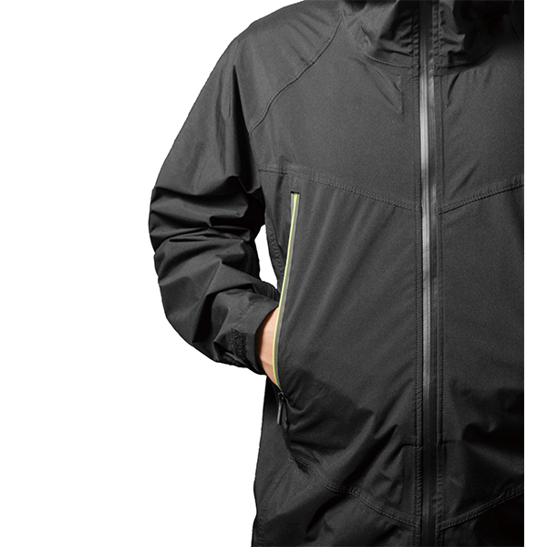 Makku マック アークライトレインスーツ ブラック レインウェア 雨具 作業服 作業着 ワークユニフォーム 上下セット カッパ as300