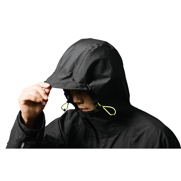 Makku マック アークライトレインスーツ ブラック レインウェア 雨具 作業服 作業着 ワークユニフォーム 上下セット カッパ as300