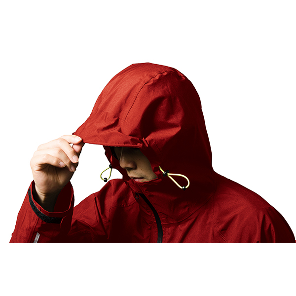 Makku マック アークライトレインスーツ レッド レインウェア 雨具 作業服 作業着 ワークユニフォーム 上下セット カッパ as300