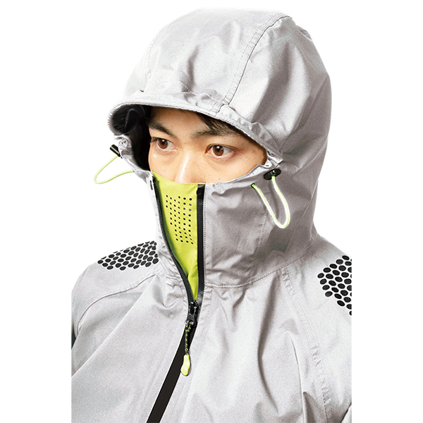 Makku マック ライトビズレインジャケット グレー レインウェア 雨具 作業服 作業着 as920
