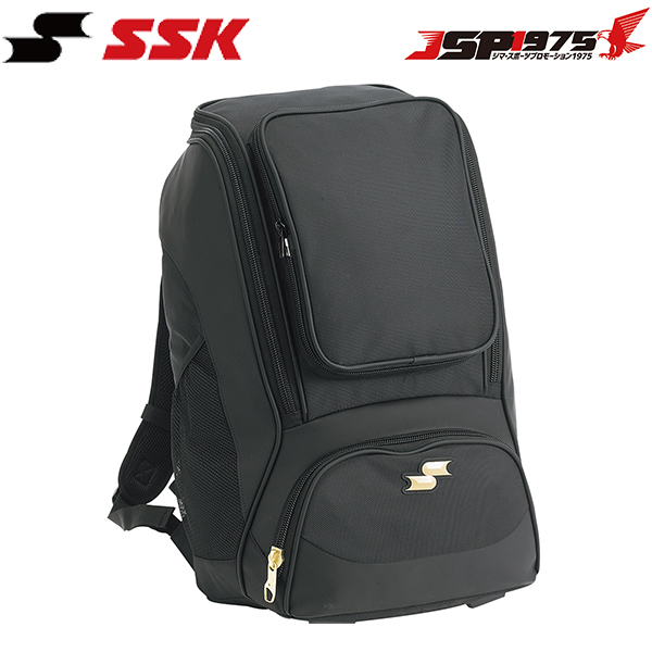 【エスエスケイ】SSK ba1020 バックパック リュック バッグ カバン ブラック 通学 野球 野球用品