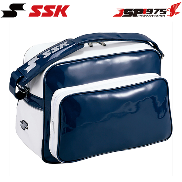【エスエスケイ】SSK ba8000 ショルダーバッグ バッグ カバン ブラック×ゴールド 通学 野球 野球用品