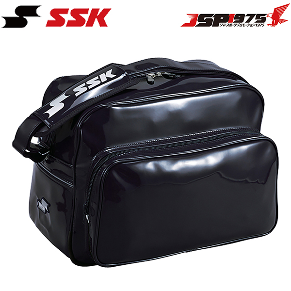 【エスエスケイ】SSK ba8000 ショルダーバッグ バッグ カバン ブラック×ブラック通学 野球 野球用品