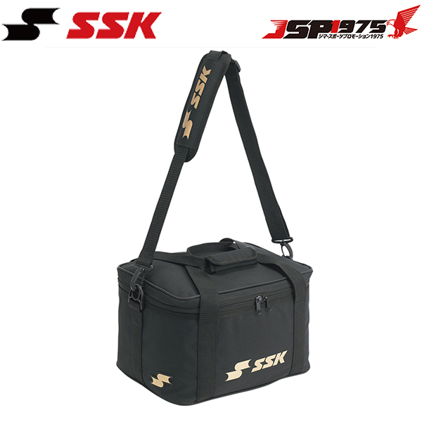 エスエスケイ SSK ボールバッグ ボールケース 2-3ダース用 ブラック プレゼント 野球 野球用品 bh2003