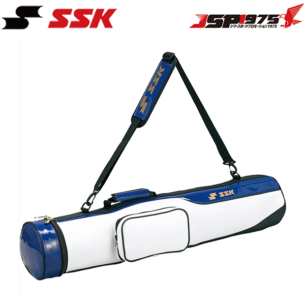 【エスエスケイ】SSK bh5001 バットケース（５～６本入り） バッグ カバン ホワイト Dブルー バッドケース 野球 野球用品