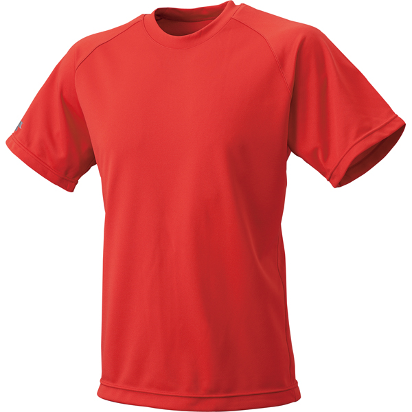 エスエスケイ SSK bt2250 クルーネックTシャツ 半袖 シャツ 練習着 Sサイズ レッド 野球 野球用品