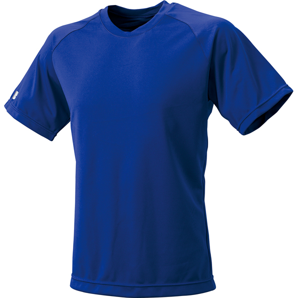 エスエスケイ SSK bt2250 クルーネックTシャツ 半袖 シャツ 練習着 Sサイズ Dブルー 野球 野球用品