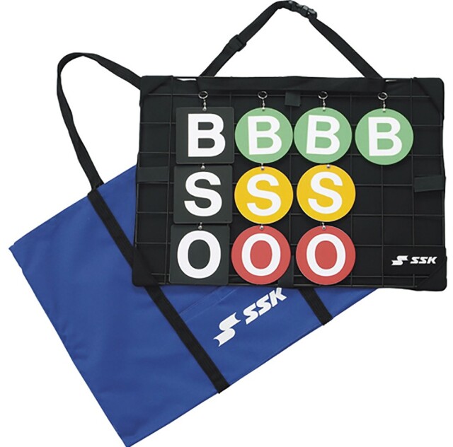 エスエスケイ SSK 携帯用カウントボード（ＢＳＯ） カウントボード 施設備品 野球 野球用品 sgr14b 送料無料