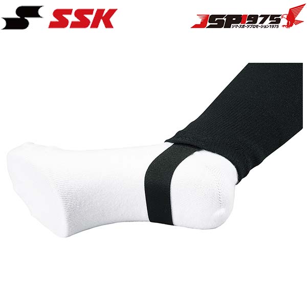 【エスエスケイ】SSK ya6610 足掛け式ストッキング ストッキング ソックス 靴下 ウェア ホワイト 白 野球 野球用品