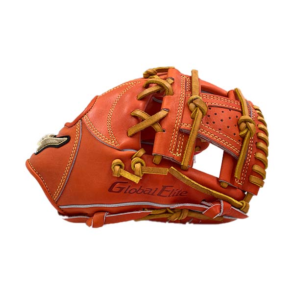 ミズノ MIZUNO 硬式 グラブ 内野手用 スプレンディッドオレンジ サイズ8 グローバルエリート H Selection インフィニティ 1ajgh24303