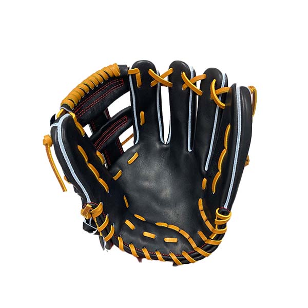 播州グラブ 播州 Banshu 硬式 軟式 兼用 グラブ グローブ 和牛レザー 軽量 内野手用 右投用 ブラック 野球 野球用品 送料無料 bngn6