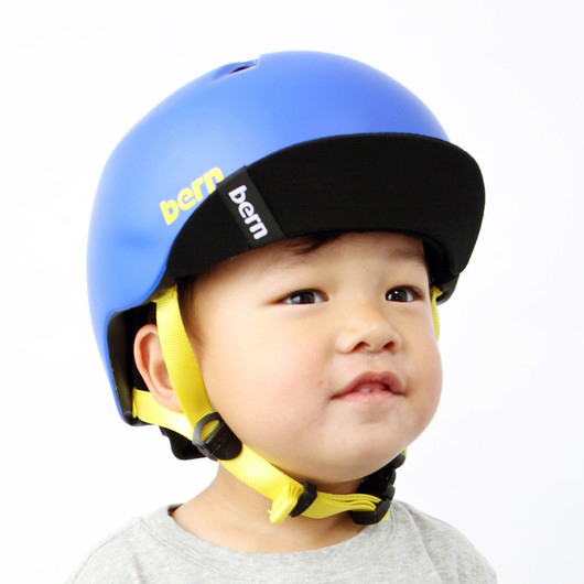 bern バーン ヘルメット キッズ NINO BE-VJBMBLV Matte Blue Visor