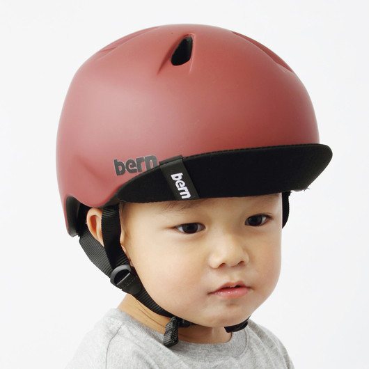 bern NINO BE-VJBMRV Matte Red バーン キッズ