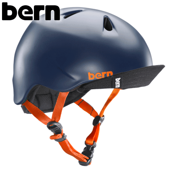 bern NINO BE-VJBSNVV Matte Satin Navyバーン キッズ