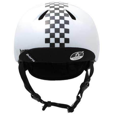 bern バーン ヘルメット キッズ NINO BE-VJBWBC Gloss Checker Black