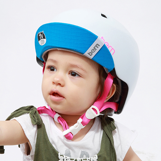 bern バーン ヘルメット キッズ NINA BE-VJGSWTV Satin White Visor