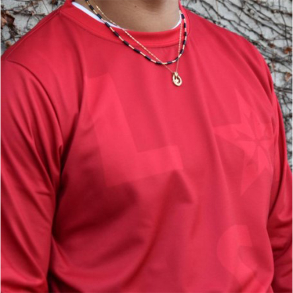シヴァリージャパン Chivalry JAPAN リルワンスター ロングTシャツ レッド XL 新庄監督 新庄剛志 トレーニングウェア