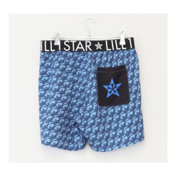 リルワンスター Lill one STAR ファインスターズビーチパンツ ブルー トレーニングパンツ ウェア パンツ ジム トレーニング