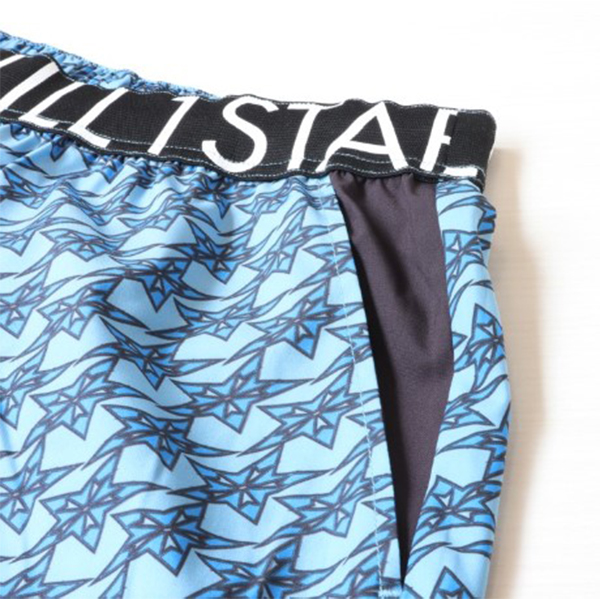 リルワンスター Lill one STAR ファインスターズビーチパンツ ブルー トレーニングパンツ ウェア パンツ ジム トレーニング