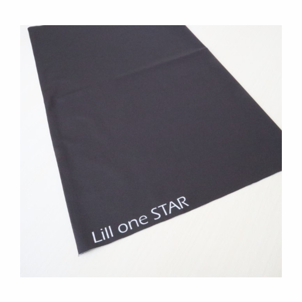 【リルワンスター】Lill one STAR マッスルネック・ヘアカバー ブラック