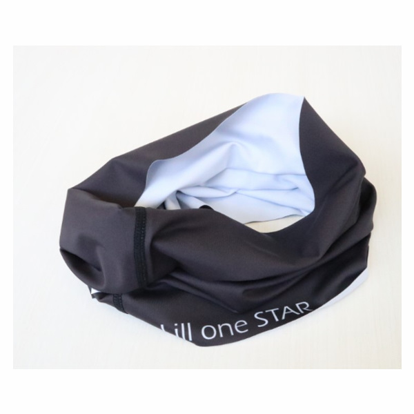 【リルワンスター】Lill one STAR マッスルネック・ヘアカバー ブラック