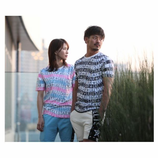 リルワンスター Lill one STAR ワンスターTシャツ モデル画像