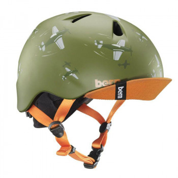 bern バーン ヘルメット キッズ NINO MT GREEN DOGFIGHT XS-S BE-VJBMGDV-11