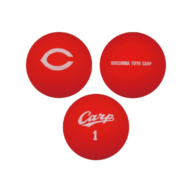 レザックス 広島東洋カープ ゴルフボール ６個入り ゴルフ ボール レッド プロ野球 球団 グッズ ギフト プレゼント hcba-0764