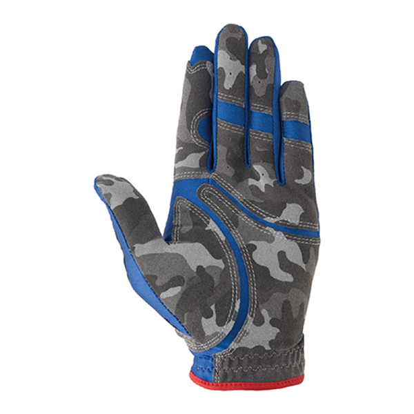 レザックス ヤクルトスワローズ ゴルフグローブ カモグレーxロイヤルブルー フリーサイズ ゴルフ 手袋 左手用 プロ野球グッズ ysgl-8656