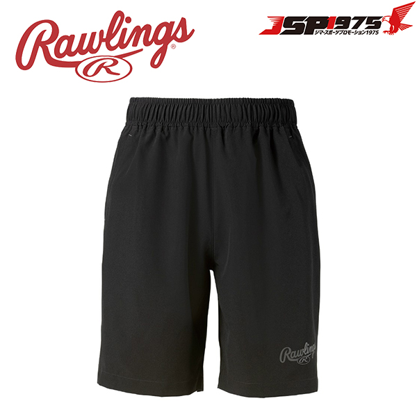 ローリングス Rawlings プレーヤーショートパンツ ブラック トレーニングパンツ トレーニングウェア 野球 野球用品 aop11s05