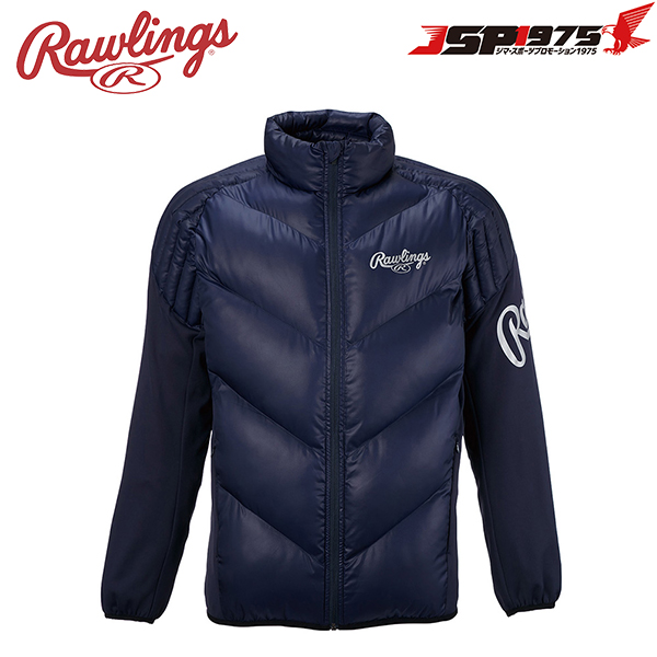 ローリングス Rawlings コンビネーションアウタージャケット ネイビー 防寒 保温 ジャケット アウター ウェア 野球 aos12f03