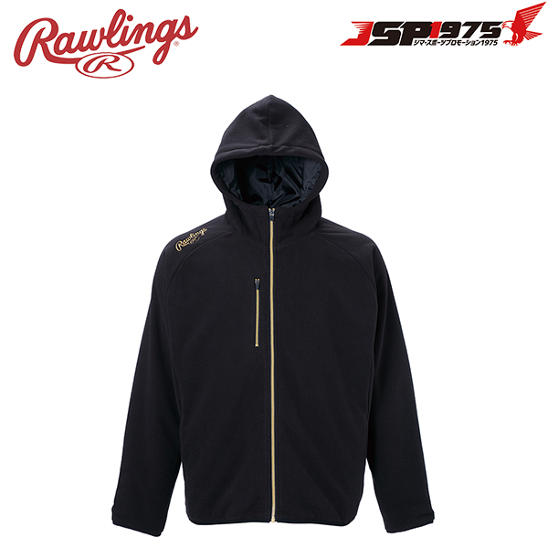 ローリングス Rawlings フーデッド フリースジャケット 防寒 保温 フリース ジャケット アウター ウェア 野球 野球用品 aos13s11